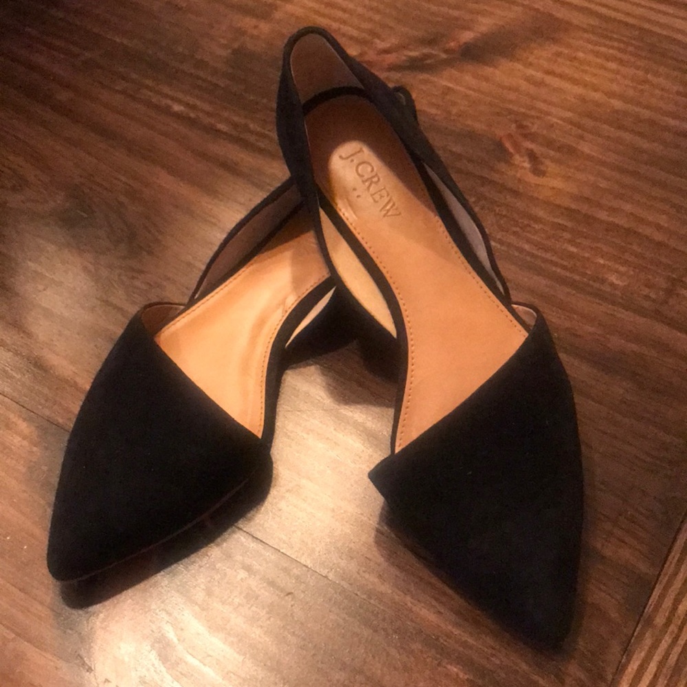 J. Crew Suede Flats Size 8 1/2